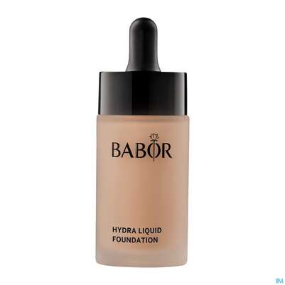 Sie sehen eine Packung Babor Foundation Hydra Liquid 12 64531 30ml, Produktbild: 03 Babor Foundation Hydra Liquid 12 64531 30ml, A-Nr.: 5580841 - 03