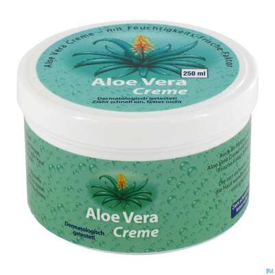 Sie sehen eine Packung Aloe Vera Creme-avitale 250ml, Produktbild: 02 Aloe Vera Creme-avitale 250ml, A-Nr.: 2722996 - 02