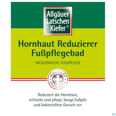 Allgaeuer Latschenkiefer Hornhaut Reduzier-fusspflegebad 10 X10g 100g, A-Nr.: 4610103 - 02