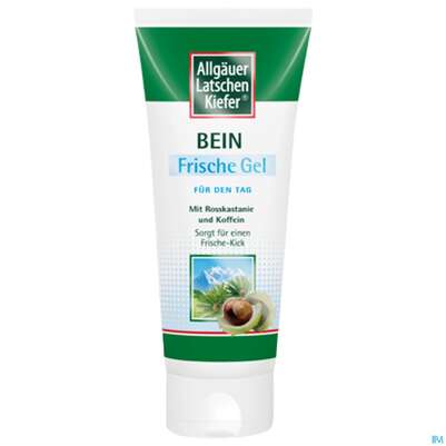 Sie sehen eine Packung Allgäuer Latschenkiefer Bein Frische Gel 200ml, Produktbild: 02 Allgäuer Latschenkiefer Bein Frische Gel 200ml, A-Nr.: 3577214 - 02