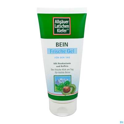 Sie sehen eine Packung Allgäuer Latschenkiefer Bein Frische Gel 200ml, Produktbild: 03 Allgäuer Latschenkiefer Bein Frische Gel 200ml, A-Nr.: 3577214 - 03
