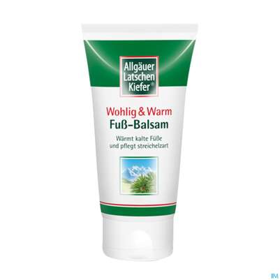Allgäuer Latschenkiefer Fuß-balsam Wohlig &amp; Warm 75ml, A-Nr.: 3499313 - 01