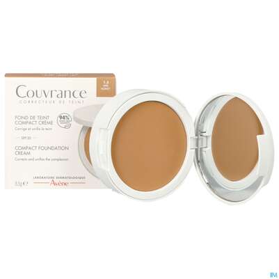 Sie sehen eine Packung Avene Couvrance Kompakt Creme-make-up Honig 1.3 8,5g, Produktbild: 05 Avene Couvrance Kompakt Creme-make-up Honig 1.3 8,5g, A-Nr.: 5862404 - 05