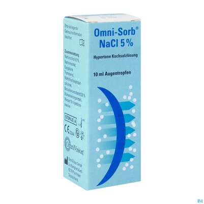 Augentropfen Omni-sorb Natriumchlorid 5% 10ml, A-Nr.: 3829696 - 02