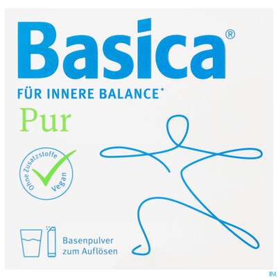 Sie sehen eine Packung Basica Pur Stick Granulat 81g 20st, Produktbild: 02 Basica Pur Stick Granulat 81g 20st, A-Nr.: 4605987 - 02