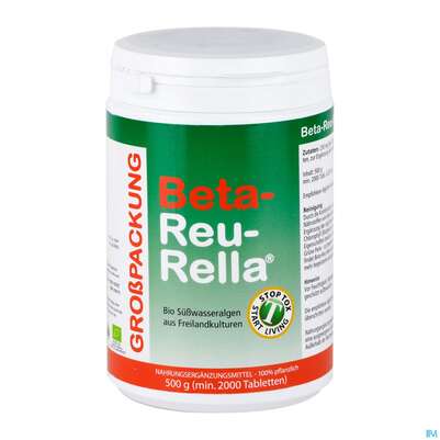 Beta-reu-rella-bio Suessalgen Chlorella Pyrenoidosa 2000st, A-Nr.: 3196110 - 01