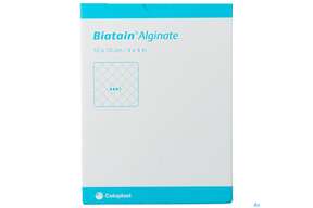 Biatain Alginatkompresse Steril 10x10cm Nr 37 10st, A-Nr.: 4050928 - 01