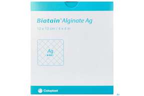 Biatain/ag Alginatkompresse Steril 10x10cm Nr 37 10st, A-Nr.: 4050957 - 01