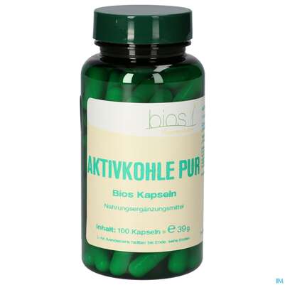 Bios Aktivkohle Pur 100 Kapseln, A-Nr.: 5302935 - 02