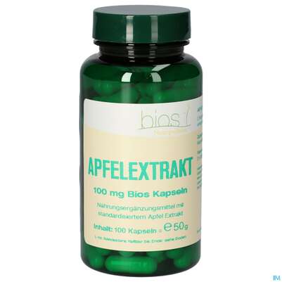 Bios Apfelextrakt 100mg 100 Kapseln, A-Nr.: 3890684 - 01