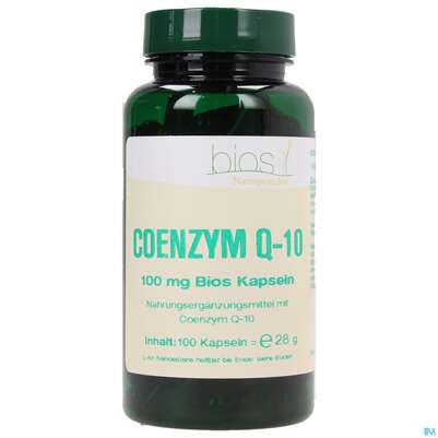 Bios Coenzym Q-10 100mg 100 Kapseln, A-Nr.: 3892878 - 01