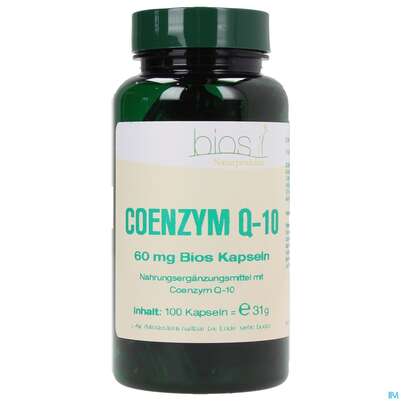 Bios Coenzym Q-10 60mg 100 Kapseln, A-Nr.: 3892855 - 01