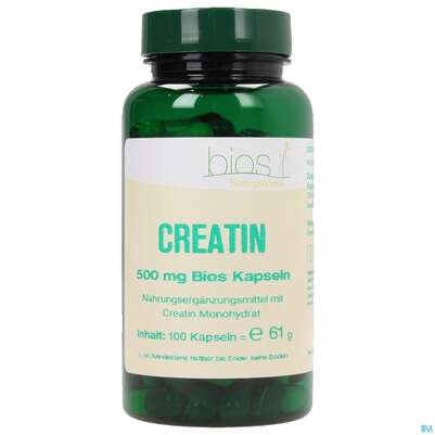 Bios Creatin 500mg 100 Kapseln, A-Nr.: 3891040 - 01