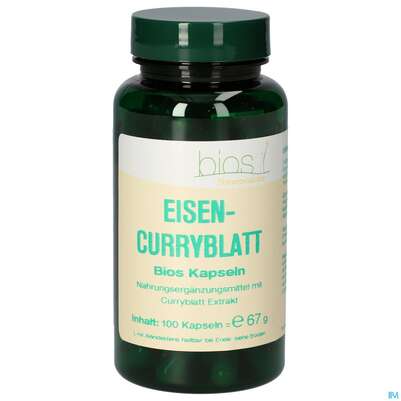Bios Eisen-curryblatt 100 Kapseln, A-Nr.: 4334063 - 02