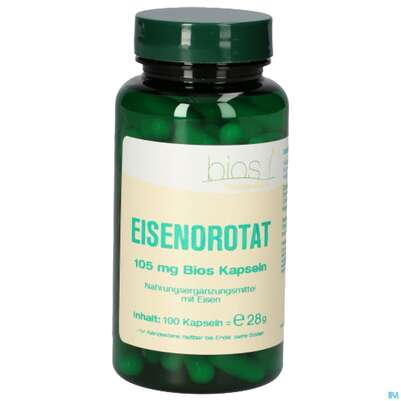 Bios Eisenorotat 105mg 100 Kapseln, A-Nr.: 5408160 - 01