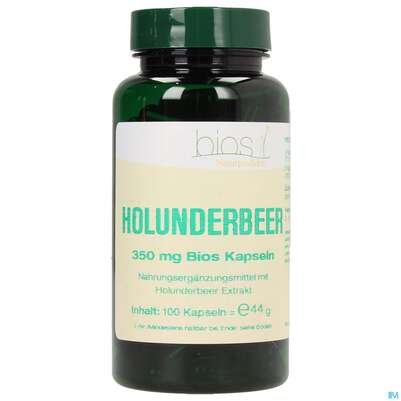 Bios Holunderbeer 350mg 100 Kapseln, A-Nr.: 3891548 - 01
