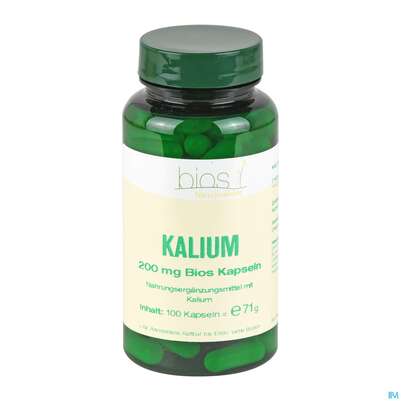Bios Kalium 200mg 100 Kapseln, A-Nr.: 3891726 - 03