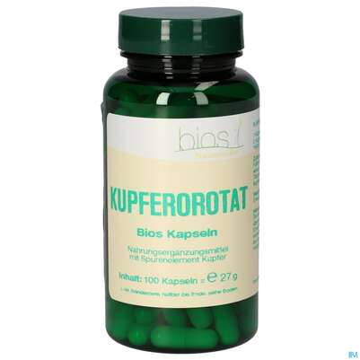 Bios Kupferorotat 100 Kapseln, A-Nr.: 5231402 - 01