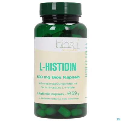 Bios l-histidin 500mg 100 Kapseln, A-Nr.: 3892097 - 01