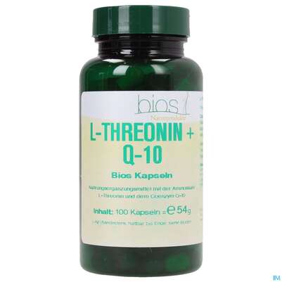 Bios l-threonin + Q-10 100 Kapseln, A-Nr.: 3892298 - 01