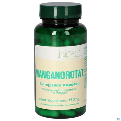 Bios Manganorotat 37mg 100 Kapseln, A-Nr.: 5231454 - 02