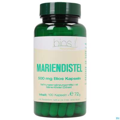 Bios Mariendistel 500mg 100 Kapseln, A-Nr.: 3892507 - 02