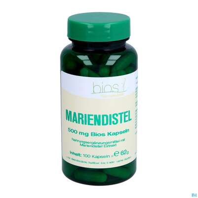 Bios Mariendistel 500mg 100 Kapseln, A-Nr.: 3892507 - 03