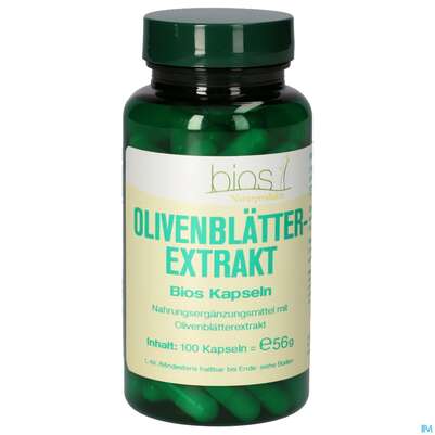 Bios Olivenblätterextrakt 100 Kapseln, A-Nr.: 3892619 - 01