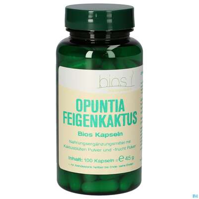Bios Opuntia Feigenkaktus 100 Kapseln, A-Nr.: 3892631 - 01