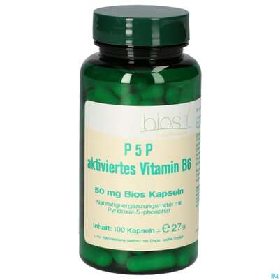 Bios P5p Aktiviertes Vitamin B6 50mg 100 Kapseln, A-Nr.: 5408154 - 02