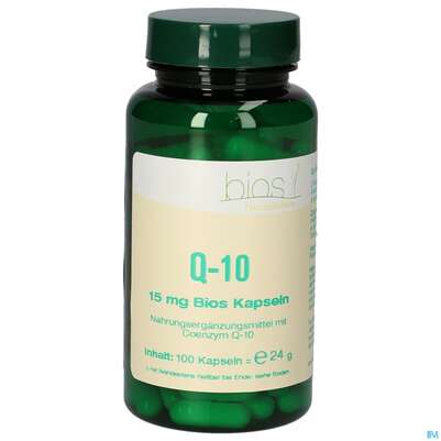 Bios Q-10 15mg 100 Kapseln, A-Nr.: 3892795 - 02