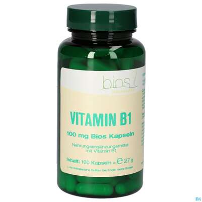 Bios Vitamin B1 100mg 100 Kapseln, A-Nr.: 5302970 - 02