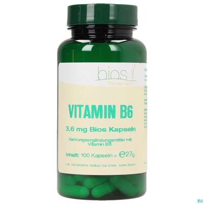 Bios Vitamin B6 3,6mg 100 Kapseln, A-Nr.: 3893441 - 01