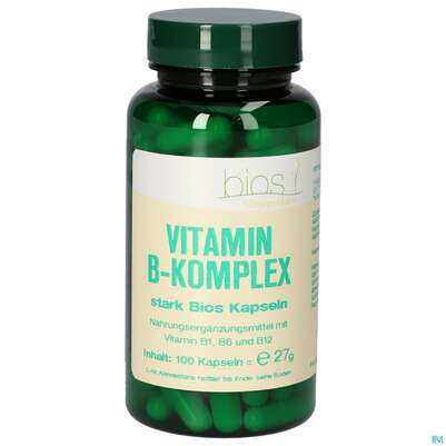 Bios Vitamin B-komplex Stark 100 Kapseln, A-Nr.: 3893487 - 02