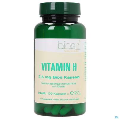 Bios Vitamin H 2,5mg 100 Kapseln, A-Nr.: 4016268 - 01