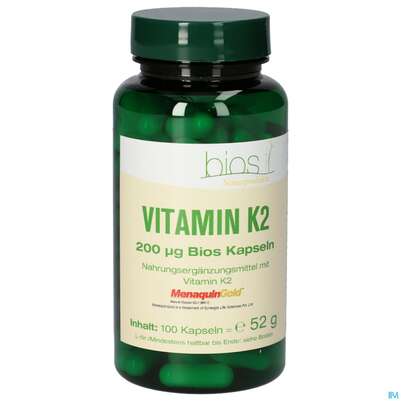 Bios Vitamin K2 200mcg 100 Kapseln, A-Nr.: 5303024 - 01