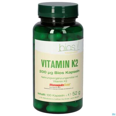 Bios Vitamin K2 200mcg 100 Kapseln, A-Nr.: 5303024 - 02