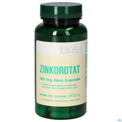 Bios Zinkorotat Kapseln 120mg mg, A-Nr.: 5231520 - 01