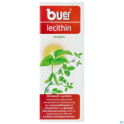Sie sehen eine Packung Buerlecithin Fluessig 250ml, Produktbild: 01 Buerlecithin Fluessig 250ml, A-Nr.: 0008697 - 01
