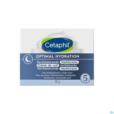 Cetaphil Optimal Hydration Nachtcreme Revitalisierend 48g, A-Nr.: 5436995 - 01