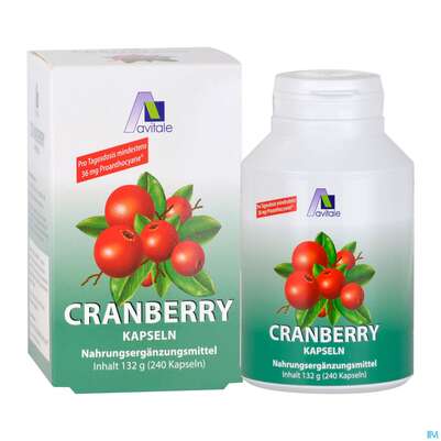 Cranberry Kapseln Avi 240st, A-Nr.: 3831115 - 04