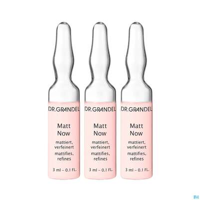 Dr.grandel Professional Selektion Ampulle Matt Now 3x3ml 41196 9ml, A-Nr.: 5566806 - 01