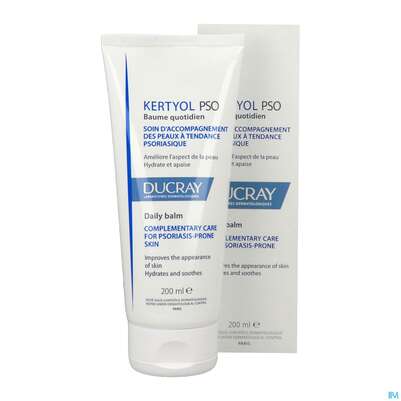 Sie sehen eine Packung Ducray Kertyol P.s.o Balsam Neu 200ml, Produktbild: 09 Ducray Kertyol P.s.o Balsam Neu 200ml, A-Nr.: 5684581 - 09