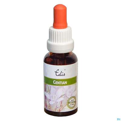 Sie sehen eine Packung Edis Bio 12 Gentian Alkoholfrei 20ml, Produktbild: 01 Edis Bio 12 Gentian Alkoholfrei 20ml, A-Nr.: 4107580 - 01