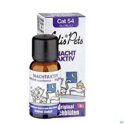 Sie sehen eine Packung Edis Pets Cat Bio - Nachtaktiv 20g, Produktbild: 01 Edis Pets Cat Bio - Nachtaktiv 20g, A-Nr.: 4149006 - 01