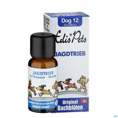 Sie sehen eine Packung Edis Pets Dog Bio - Jagdtrieb 20g, Produktbild: 01 Edis Pets Dog Bio - Jagdtrieb 20g, A-Nr.: 4148863 - 01