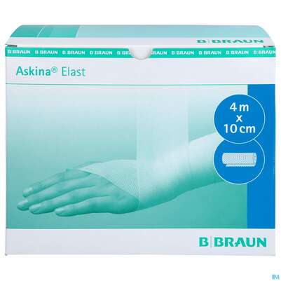 Elastische Binden Askina Elast Fixierbinde 4mx 10cm 20st, A-Nr.: 1777908 - 01