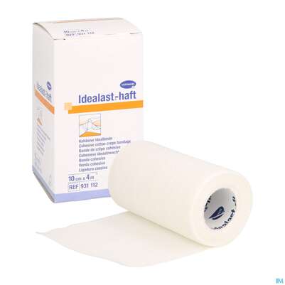 Elastische Binden Idealast/haft Kohaesiv Weiss 4mx 10cm 1st, A-Nr.: 1457523 - 06