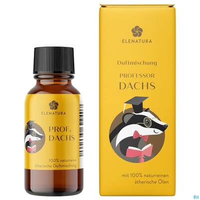 Sie sehen eine Packung Elenatura Duftmischung Professor Dachs 10ml, Produktbild: 02 Elenatura Duftmischung Professor Dachs 10ml, A-Nr.: 5746661 - 02