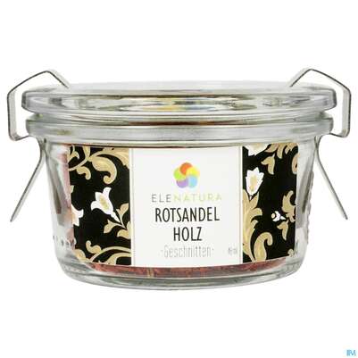 Sie sehen eine Packung Elenatura Raeucher Rotsandelholz Geschnitten 48ml, Produktbild: 02 Elenatura Raeucher Rotsandelholz Geschnitten 48ml, A-Nr.: 4588208 - 02